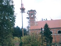 Crkva sv. Lovre, podizanje bakrenog krova zvonika